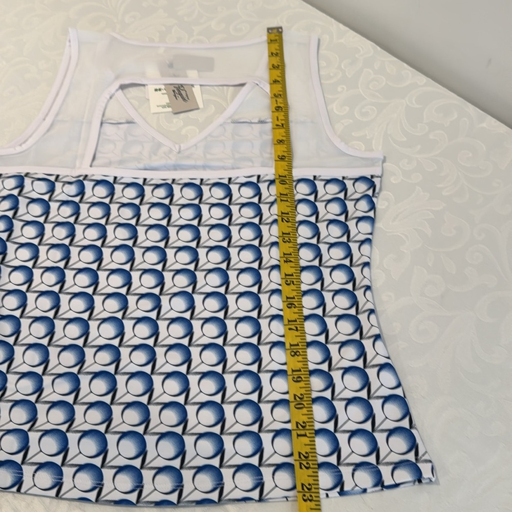 Original Penguin Tennis Print Performance Tank. Size M - Picture 12 of 12